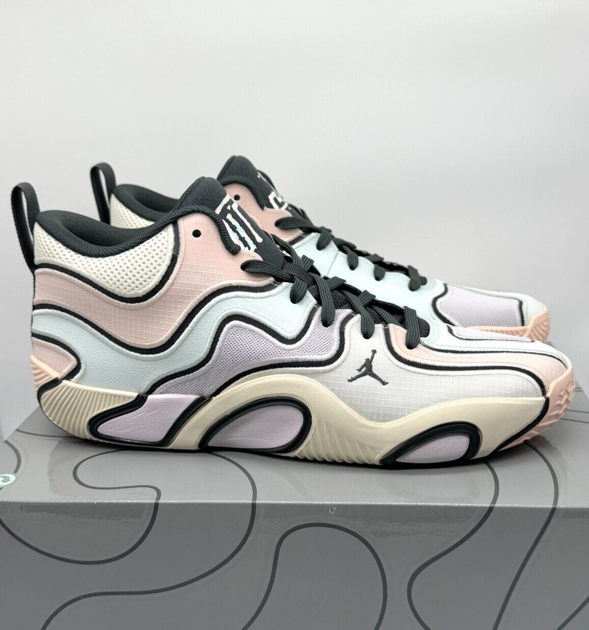 Jordan Mens Tatum 3 Sidewalk Chalk Shoes Sz 10.5 New Sneaker