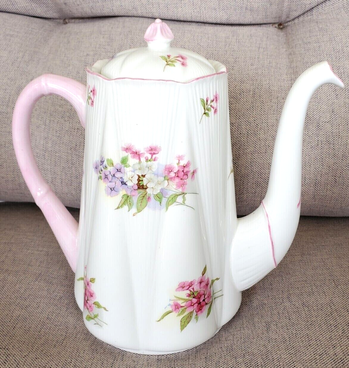 特価商品  POT COFFEE / TEAPOT (STOCKS) SHELLEY RARE ANTIQUE VINTAGE 工芸品