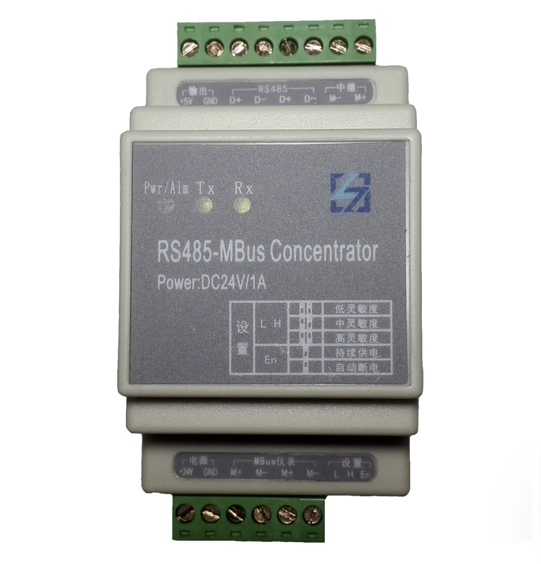 1-250 Slave Station MBUS/M-Bus/to RS232/RS485 Module Fully Transparent Transmiss