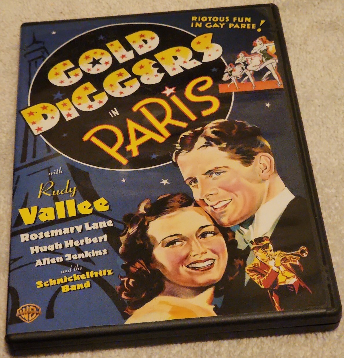 Gold Diggers in Paris DVD Rare