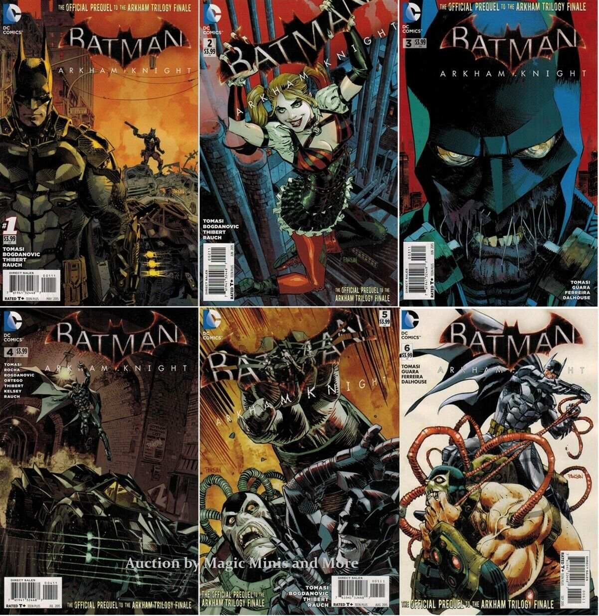 アメコミ・英語　BATMAN ARKHAM　6冊セット アメコミ・英語 BATMAN ARKHAM 6冊セット アメコミ・英語 BATMAN