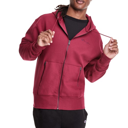 

Мужская толстовка с капюшоном на молнии Champion Tech Weave Cranberry s59347-586529zv0