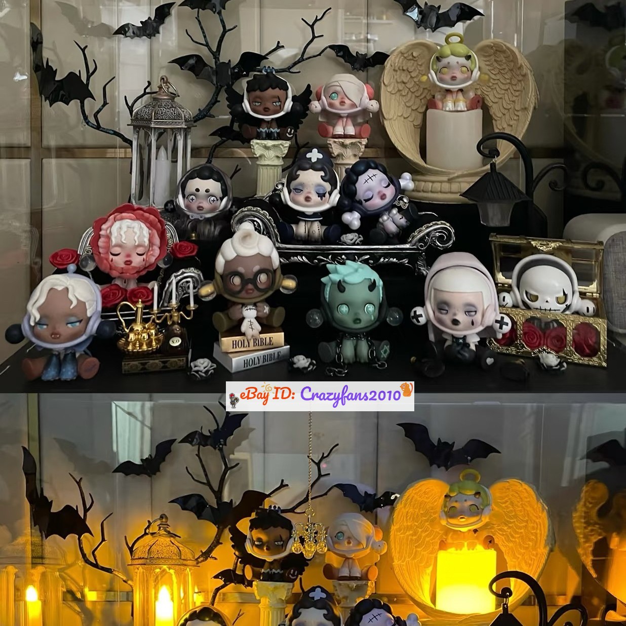 POPMART SKULLPANDA ANCIENT CASTLEシリーズ Amazon.com: POP MART Skullpanda Ancient Castle 12PC Blind