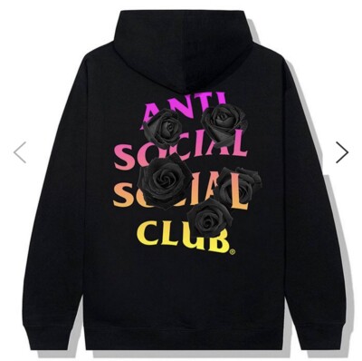 Brand New Anti Social Social Club In The Lead Black Hoodie Size XL ...