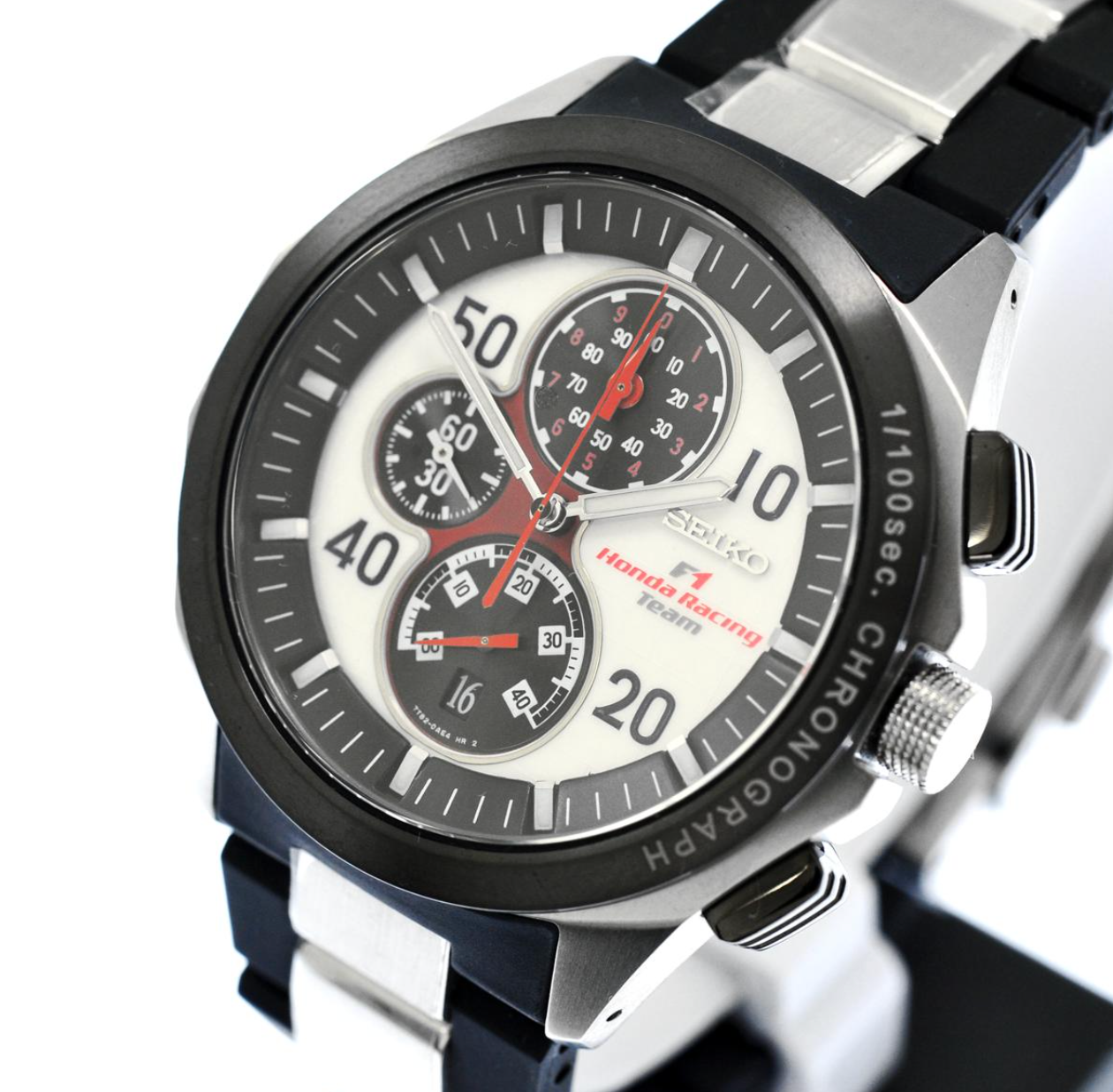【NEW限定品】 SEIKO Ignition Chronograph Quartz Seiko Team Racing F1 Honda 時計