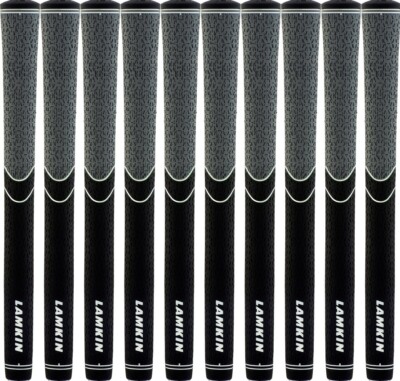 NEW Lamkin ST+2 Hybrid Midsize (+1/16) Golf Grips - Set of 10