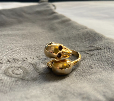 Mcqueen skull ring deals
