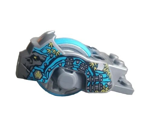 1x Lego Chima Flywheel 2x8 Wheel Gorilla Silver Grey 6036034