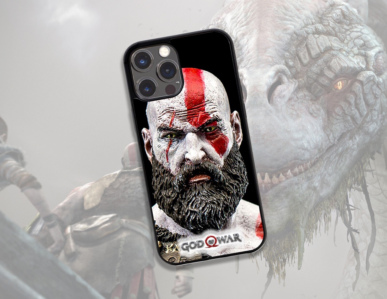 God Of War Kratos iPhone Case Pick Case For Your iPhone