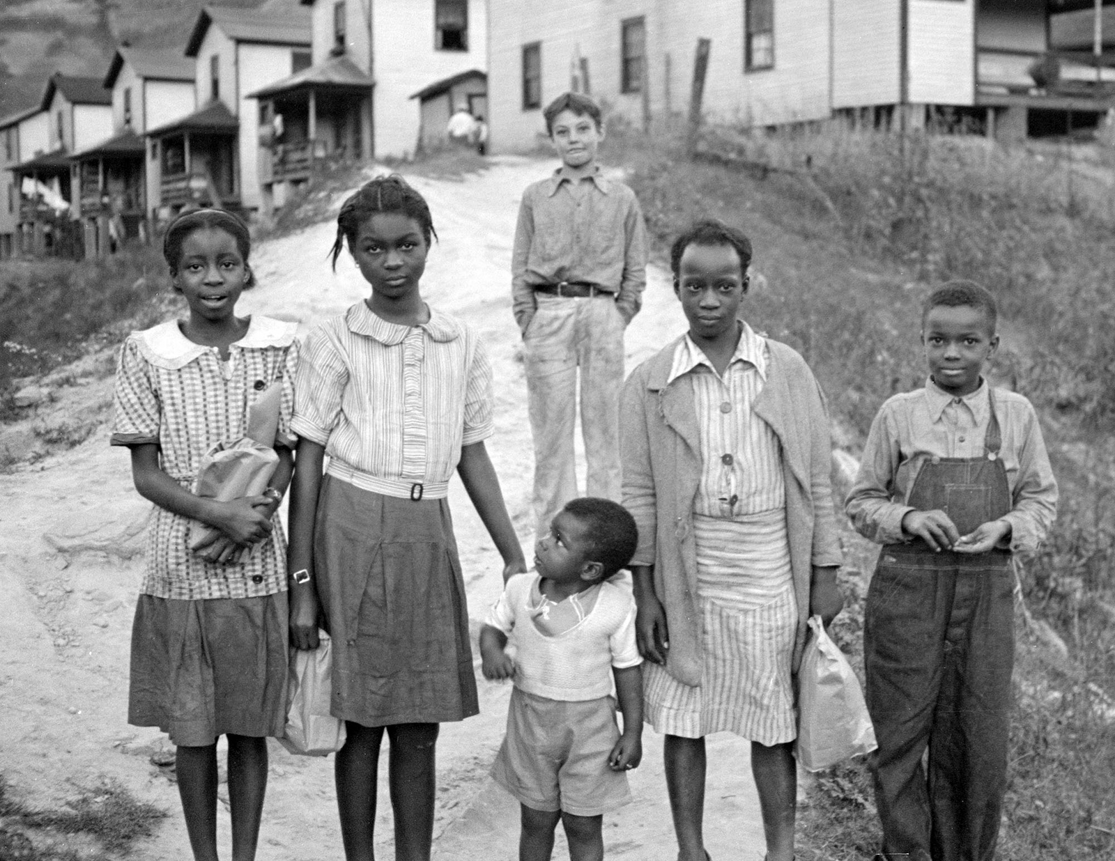 1935  Children, Omar, WV Vintage Old Photo 8.5" x 11" Reprint