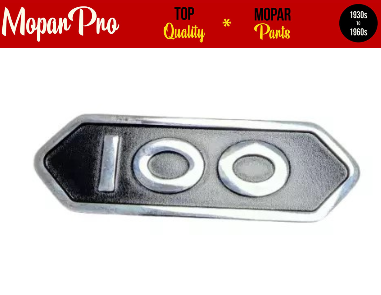 1967 DODGE TRUCK BRAND NEW 100 FENDER EMBLEM SWEPTLINE POWER