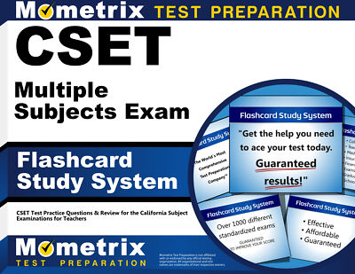 CSET Multiple Subjects Exam Flashcard Study System
