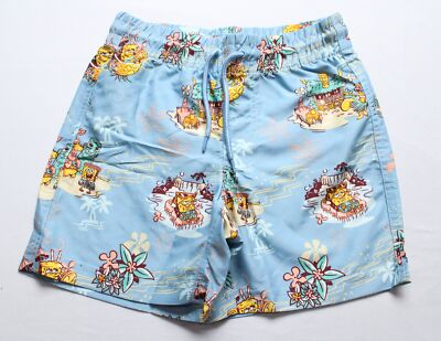 Nickelodeon Boy's Old Navy Licensed SpongeBob Swim Trunks CG2 Multicolor Small 