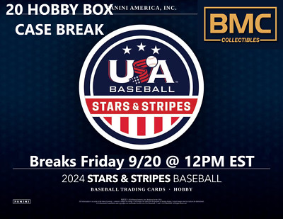 Thomas Stewart 2024 Stars & Stripes Baseball 1x Hobby Case Break #21