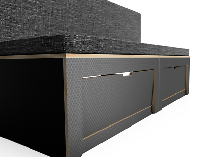 Van Furniture Buffalo Board Sliding Camper Bed Kit T5 T6 VIVARO TRAFIC