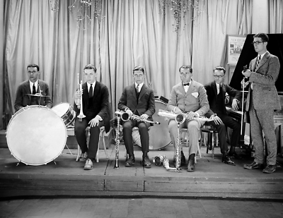 Criterion Band Old Photo 8.5" x 11" Reprint