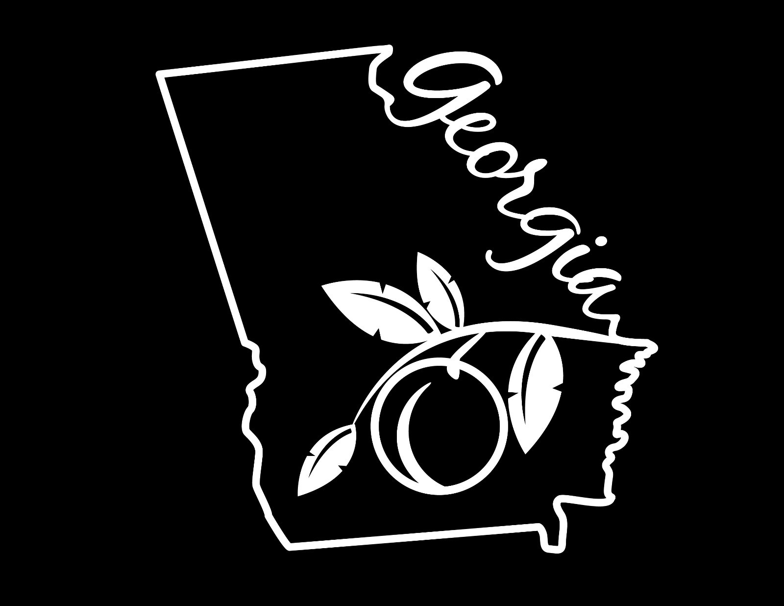 The Peach State Decal Sticker 5.5Inches By 5.4Inches eBay