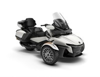 2027 Can-Am Spyder RT Limited Vegas White Pearl Trike - Pre Order Now