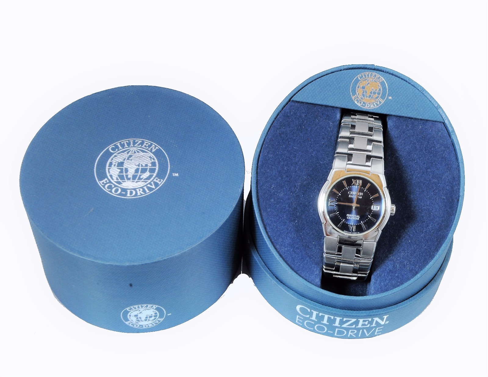 Pre-owned Citizen Men's Watch Eco-drive Firenza Perpetual Calendar Bl1030-51m