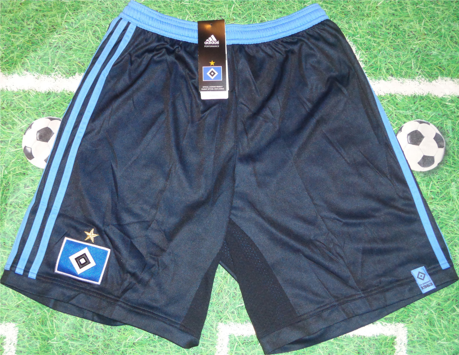 ADIDAS HSV HERREN Short Sporthose Trainingshose Hose ADIDAS HSV HERREN Short Sporthose Trainingshose Hose