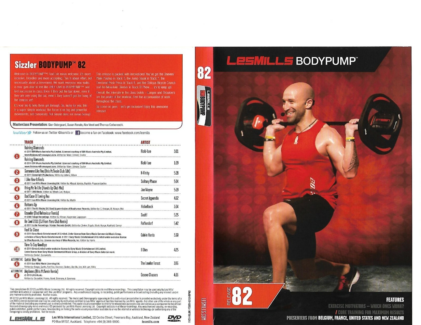 Les Mills Body Pump 82 Complete DVD, CD, Case and NotesのeBay公認海外通販｜セカイモン