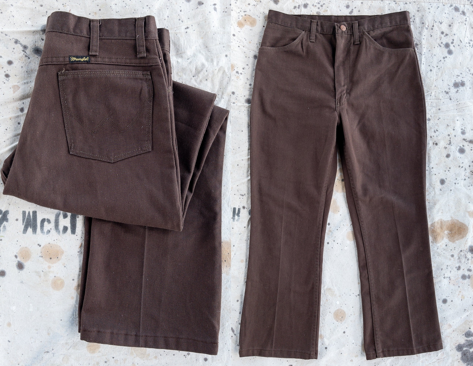パンツ CLANE Lee  STA-PREST BOOTS CUT PANTS 36x30 Levi's Sta-prest White High Grade Boot Cut Pants Men