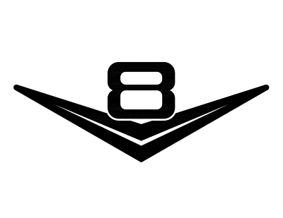 Chevrolet V8 logo vinyl sticker | eBay