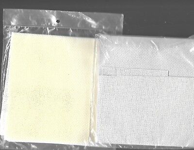 2 Pkg Charles Craft 12x18 Supervalue 12x12 Cross stitch fabric, Beige & Lt Tan