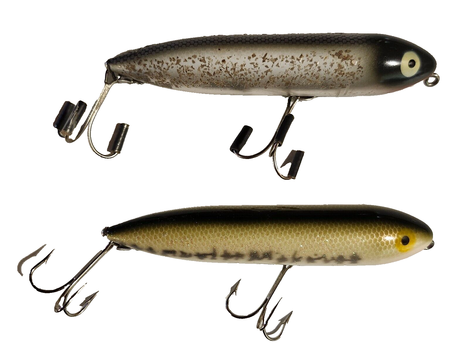 ルアー・フライ old heddon 1st zara spook RH RESEARCH Vintage Original Heddon Zara Spook Great Color White/Red