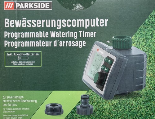 PARKSIDE Bewässerungscomputer automatische Bewässerung Garten Computer 6 Zeitplä
