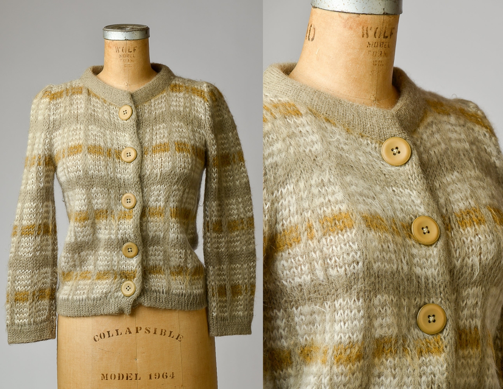 トップス (for kzm) for BOTT lined mohair cardigan BoTT / LINED MOHAIR CARDIGAN / LIGHT BLUE | Sop