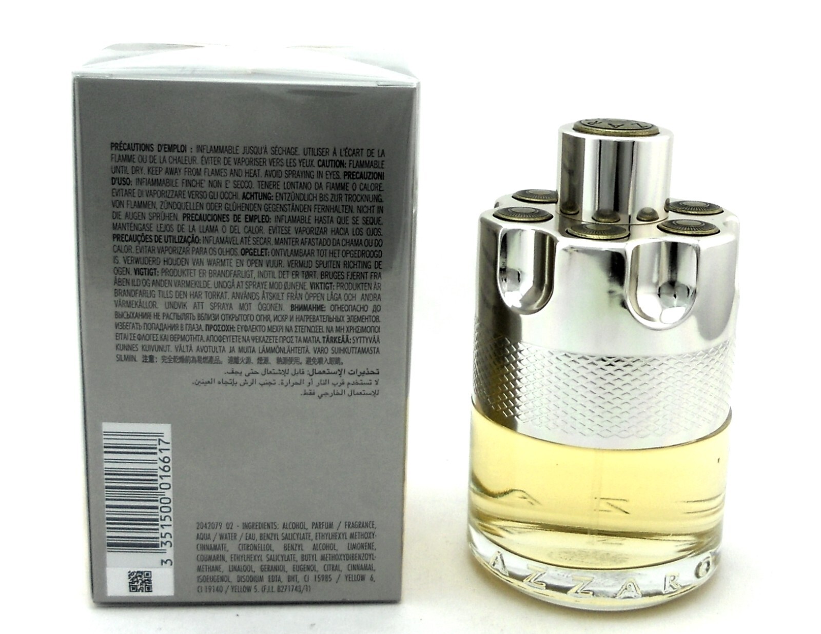 Azzaro Wanted by Azzaro 3.3 / 3.4 oz EDT Cologne for Men New In Box