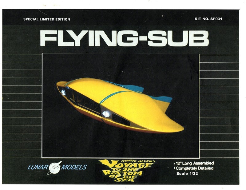 Lunar Models Flying Submarine Model Kit (includes the Interior and