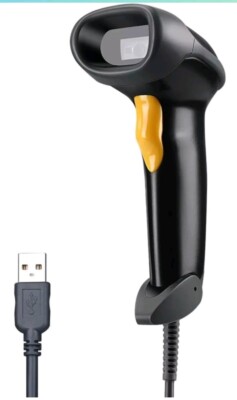 Eyoyo Handheld Wired USB 2D Barcode Scanner Bar Code Reader for Mobile Payment