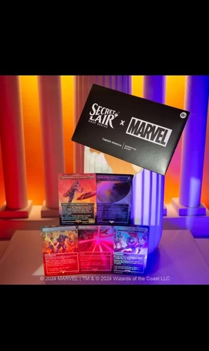 MTG SECRET LAIR X MARVEL'S CAPTAIN AMERICA - Foil Edition
