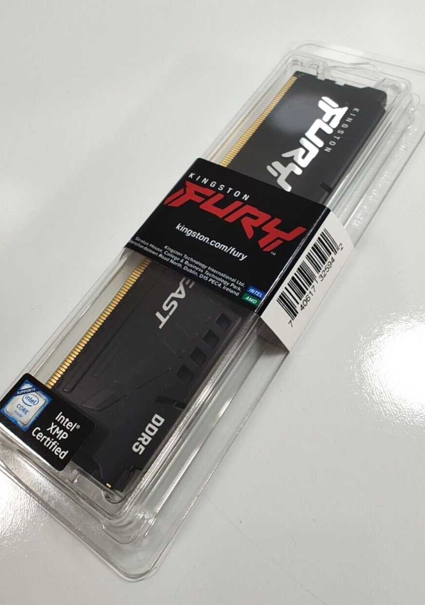 Kingston  Fury Beast Black (KF556C40BB-8)  8GB 5600MT/s DDR5 CL40 XMP 3.0