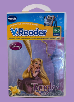 V.Reader Interactive E-Reading System Disney Tangled Ages 4-6 Years
