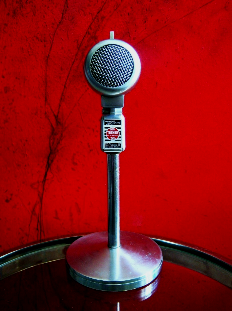 TURNER（ターナー）22D Microphone ダイナミックマイクロフォン Vintage RARE 1950's Turner 22D dynamic / 22X microphone w