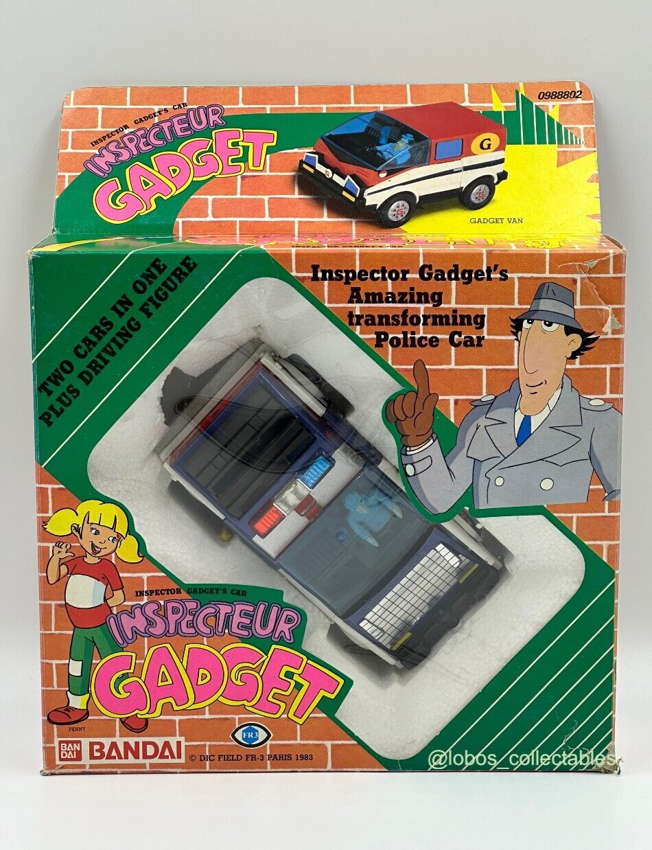 INSPECTOR GADGETE MOBILE POLICE CAR BANDAI 1983 | eBay INSPECTOR GADGETE MOBILE POLICE CAR BANDAI 1983 | eBay