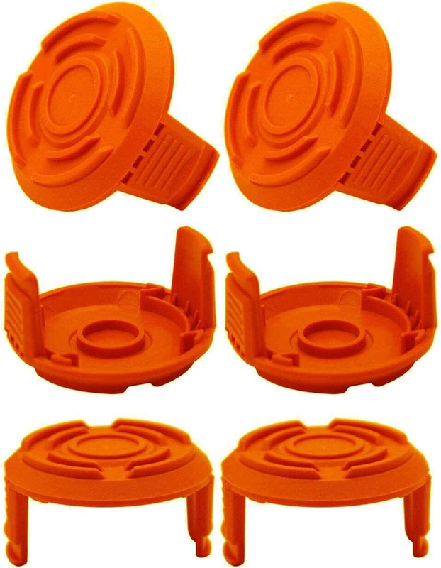 Trimmer Spool Cap WA6531 for Worx 6 Pack Orange