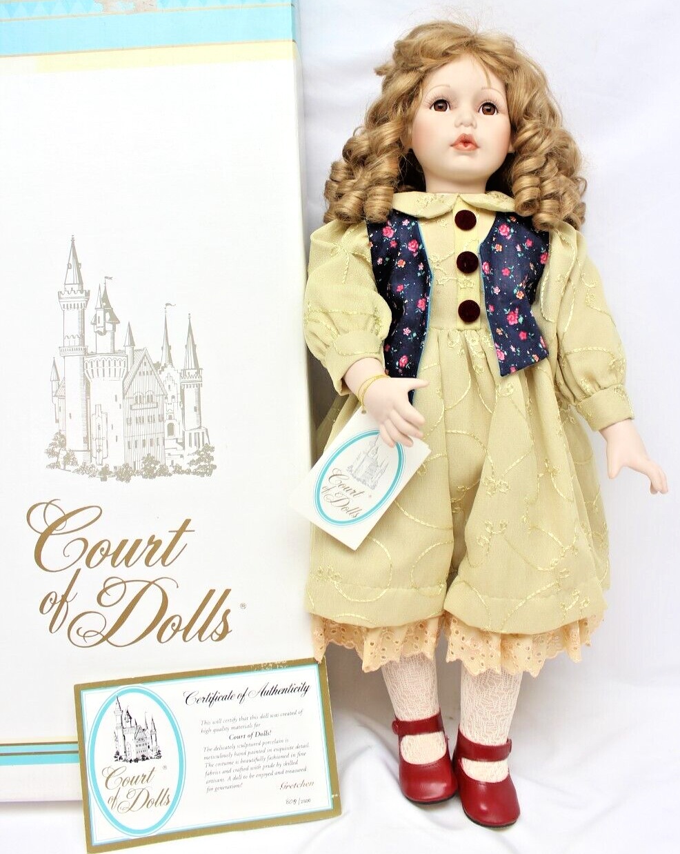 RARE Vtg Court Of Dolls GRETCHEN 22 RARE Vtg Court Of Dolls GRETCHEN 22