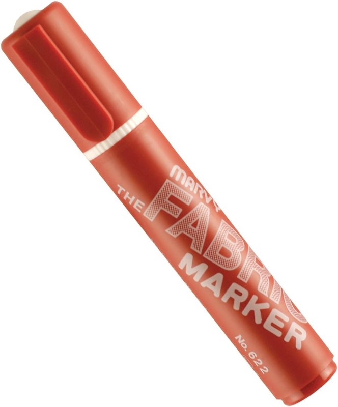 622-C-65 Marvy Broad Point Fabric Marker, Cherry, 1 Count (P