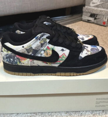Size 10 - Nike SB Dunk Low x Supreme Rammellzee