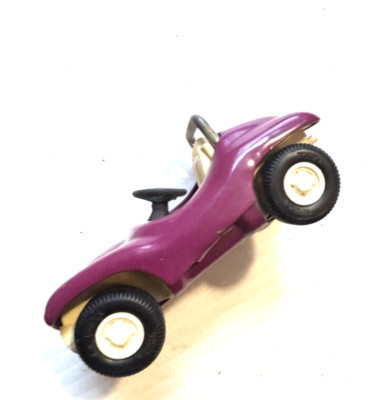NICE Vtg 1970s TONKA DUNE BUGGY Purple Flower Power 3 5/8''L Pressed Steel #55340