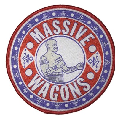 Massive Wagons 'Full Nelson' Woven Patch - NEW