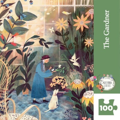 The Gardener 100 Piece Mini Jigsaw Puzzle NYPC New