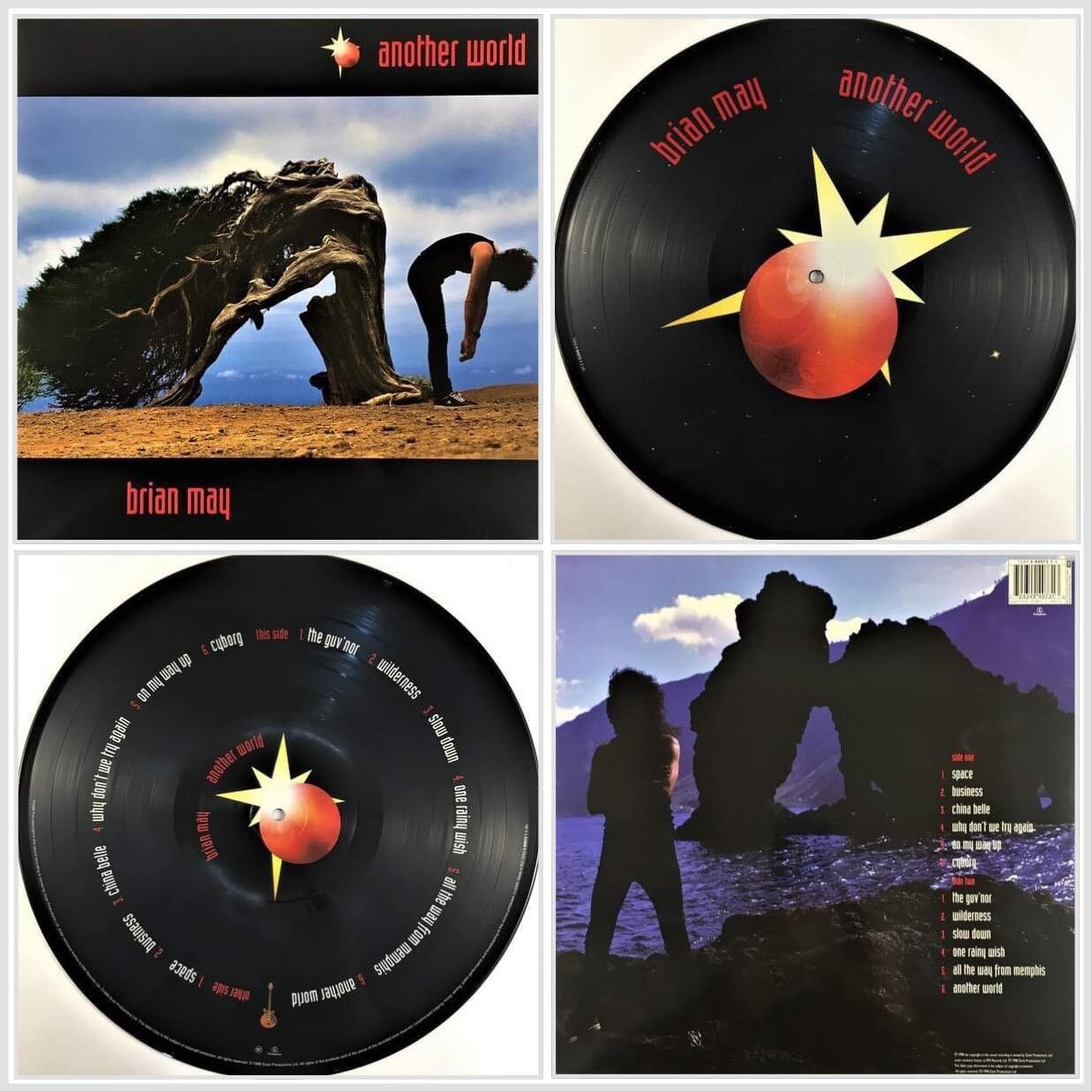 英LP Brian May Another World (Picture Disc) 724349497313