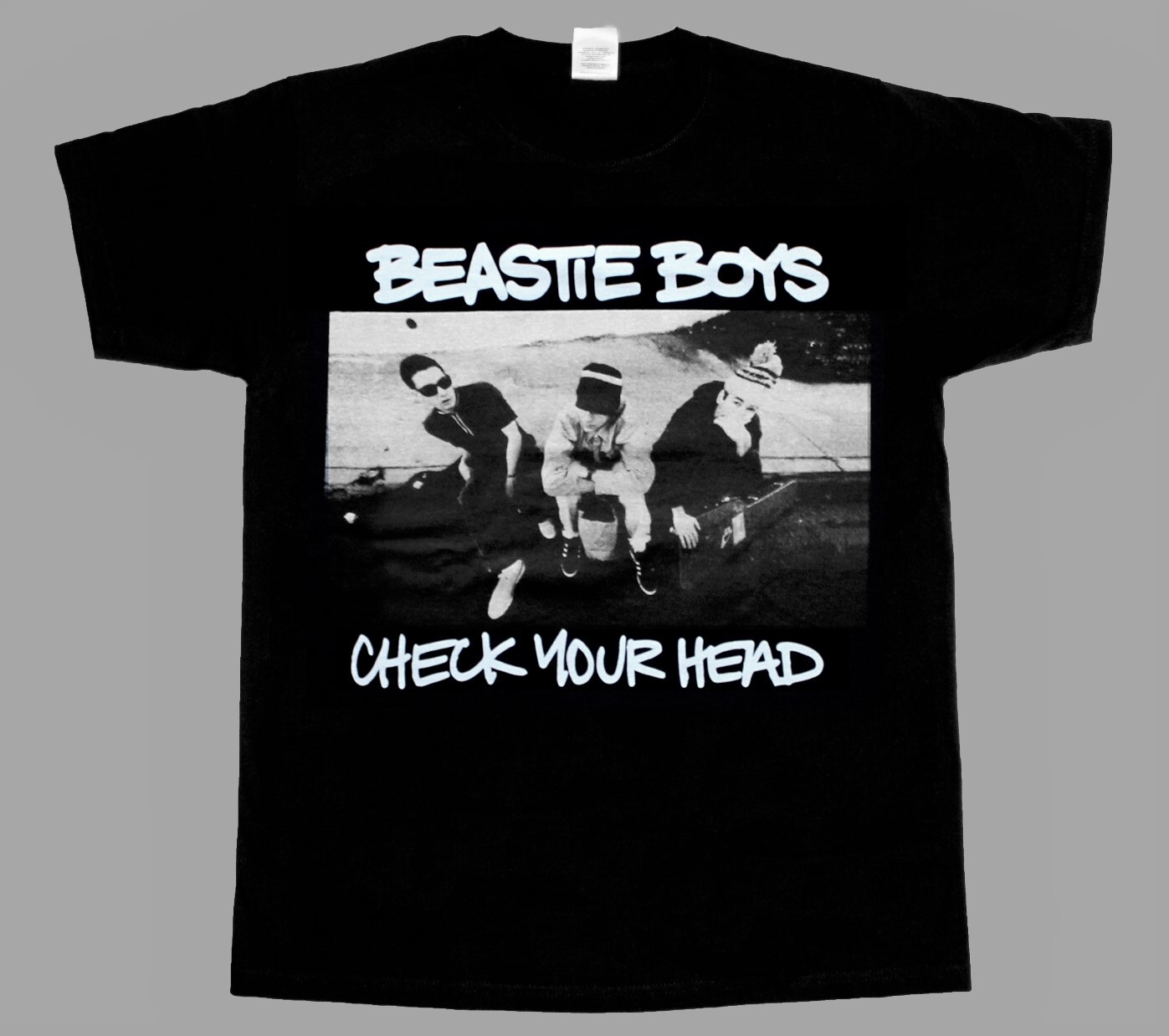 BEASTIE BOYS CHECK YOUR HEAD'92 punk NEW BLACK T-SHIRT 3XL