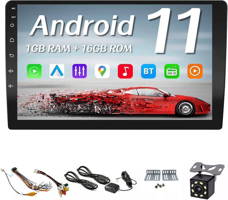 Double Din Car Stereo 10 Inch Capacitive Touch Screen Radio 