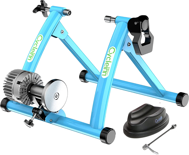 Fluid Bike Trainer Stand for Indoor Riding with Noise Reduct